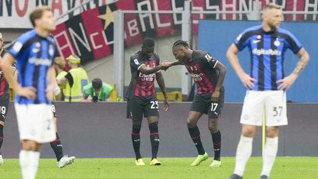 Foto: Rafael Leao Tak Terbendung, AC Milan Bungkam Inter Milan di Liga Italia