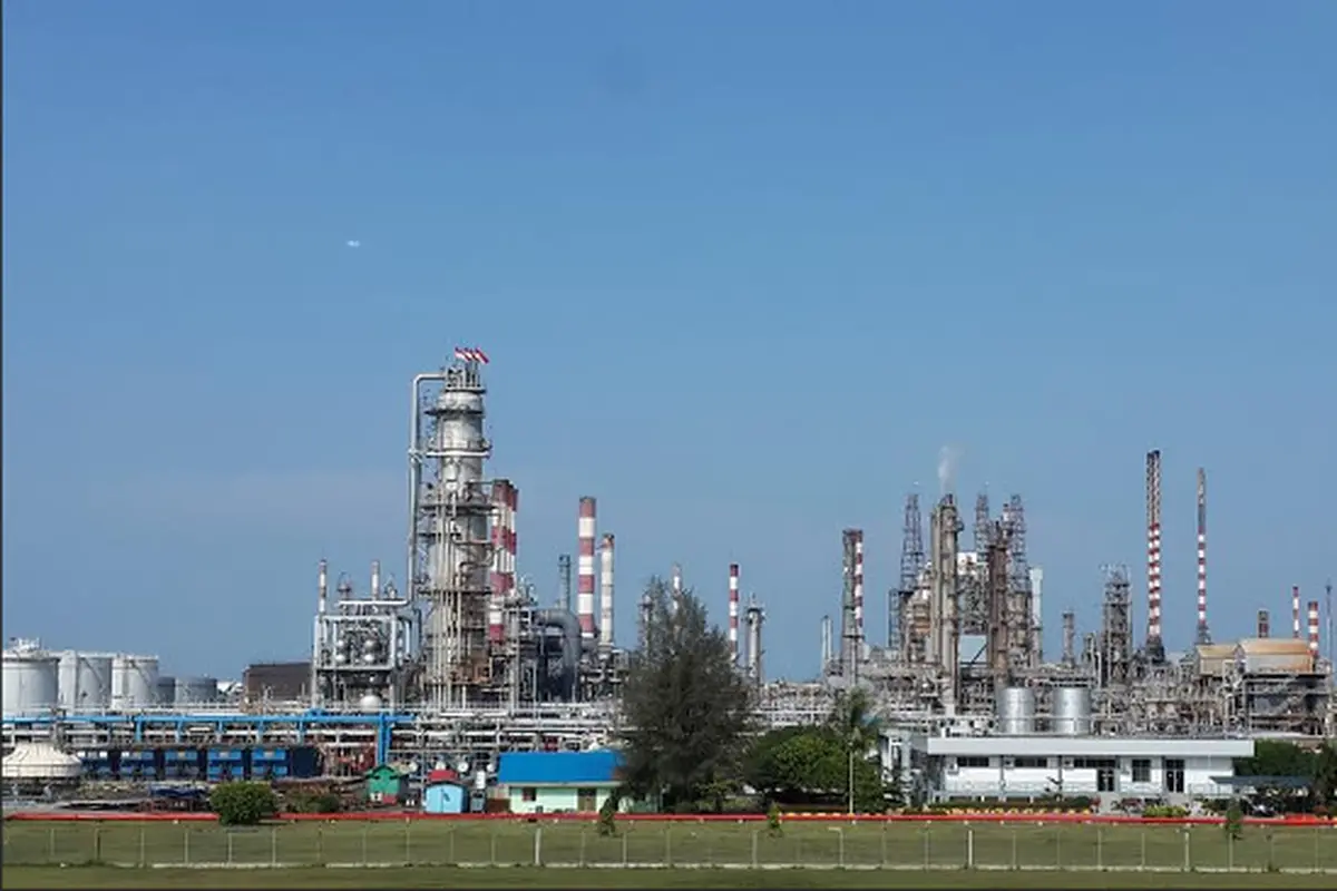 Kilang Minyak Pertamina di Dumai