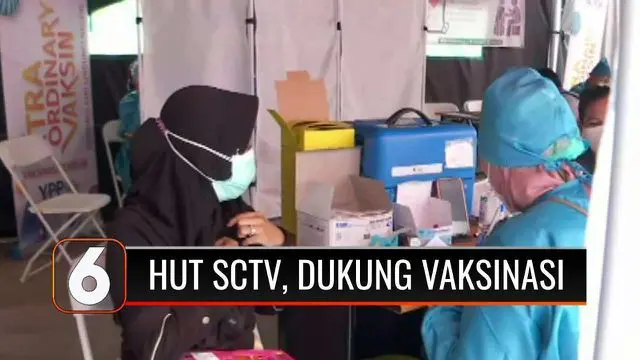 Dalam rangka HUT Ke-31 SCTV, YPP berkolaborasi dengan Puskesmas Kramat Jati menggelar Xtra Ordinary Vaksin. Ratusan orang telah divaksin menggunakan vaksin Moderna yang telah disediakan oleh pihak puskesmas.