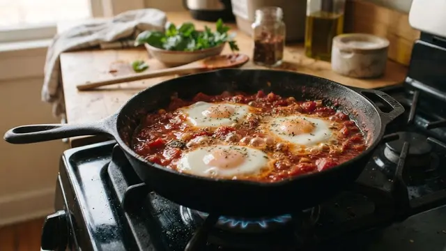 Resep Telur Saus Tomat Pedas