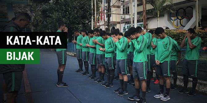 VIDEO: Kata-Kata Bijak dari Pemain Timnas Indonesia U-19