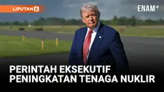 DONALD TRUMP MENANDATANGANI PERINTAH EKSEKUTIF UNTUK MENINGKATKAN TENAGA NUKLIR