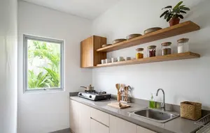 6 Desain Dapur Rumah Petak agar Tidak Terasa Sempit, Rapi dan Nyaman