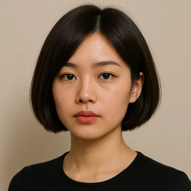 Potongan Rambut Bob yang Bikin Wajah Tirus
