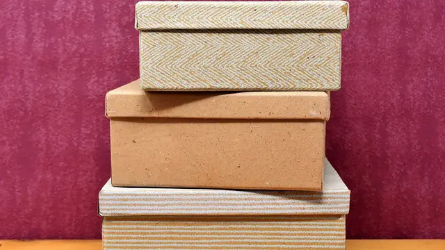 Cara Membuat Tempat Pensil dari Kardus Sepatu