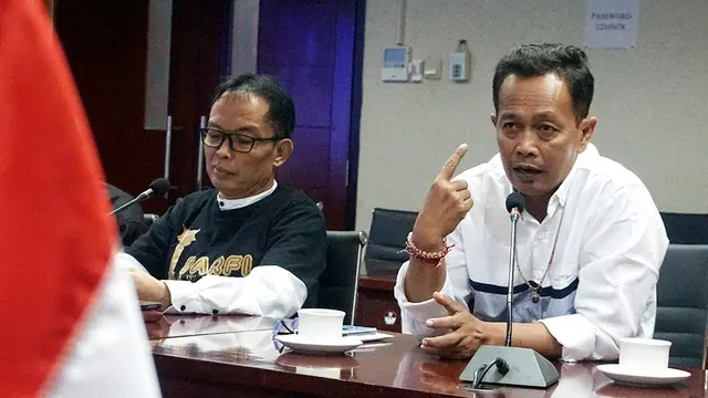 Ketua Panitia Parfi Awards 2020 Firman Nurjaya dan I Wayan Sandiasa