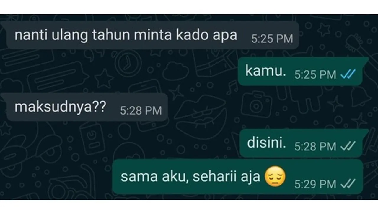 6 Chat Pasangan LDR Pengen Ketemu Ini Bikin Baper