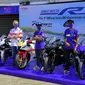 bLU cRU Indonesia menjadi wadah bagi para pecinta Yamaha Racing. (Septian / Liputan6.com)