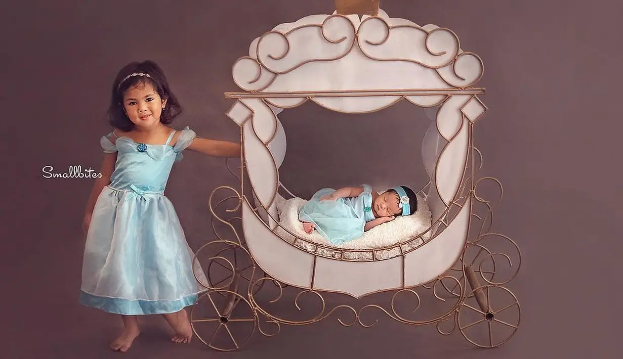 Mulai dari Peterpan, Moana, bahkan sampai Tinkerbell. Tak hanya itu, Olla juga menyertakan kata-kata yang menyentuh. (foto: instagram.com/ollaramlanaufar)