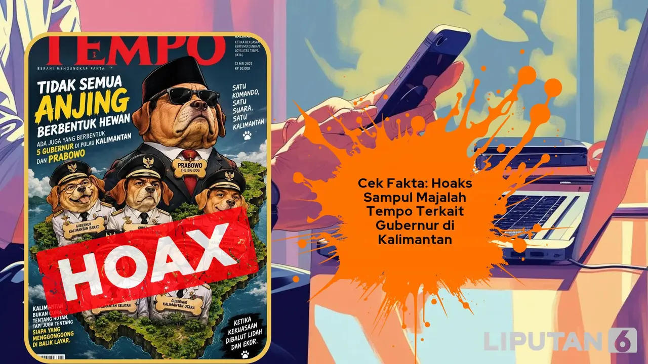 Cek fakta sampul Majalah Tempo terkait Pulau Kalimantan