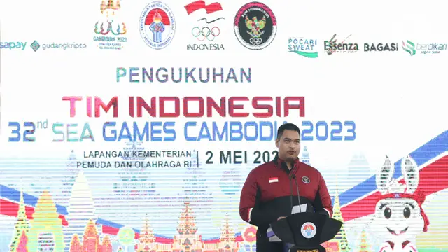 Menpora Kukuhkan Kontingen Indonesia untuk SEA Games 2023 Kamboja