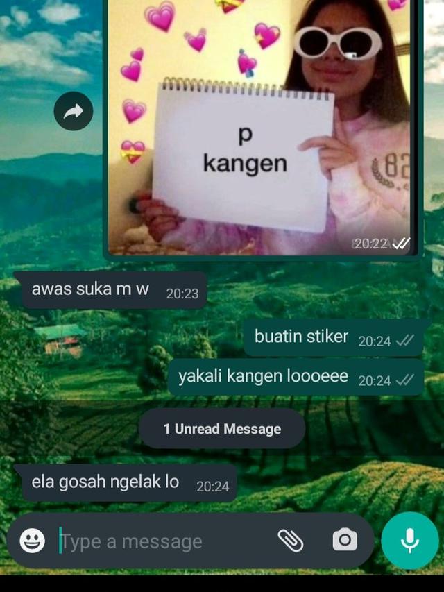 7 Chat Kocak Bilang Kangen Ke Orang Ini Ujungnya Bikin Sedih