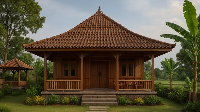 Rumah Jaman Sekarang dengan Nuansa Tempo Dulu