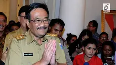 Pelaksana tugas (Plt) Gubernur DKI Djarot Saiful Hidayat mengaku tak mengetahui alasan pemindahan penahanan Ahok ke Mako Brimob
