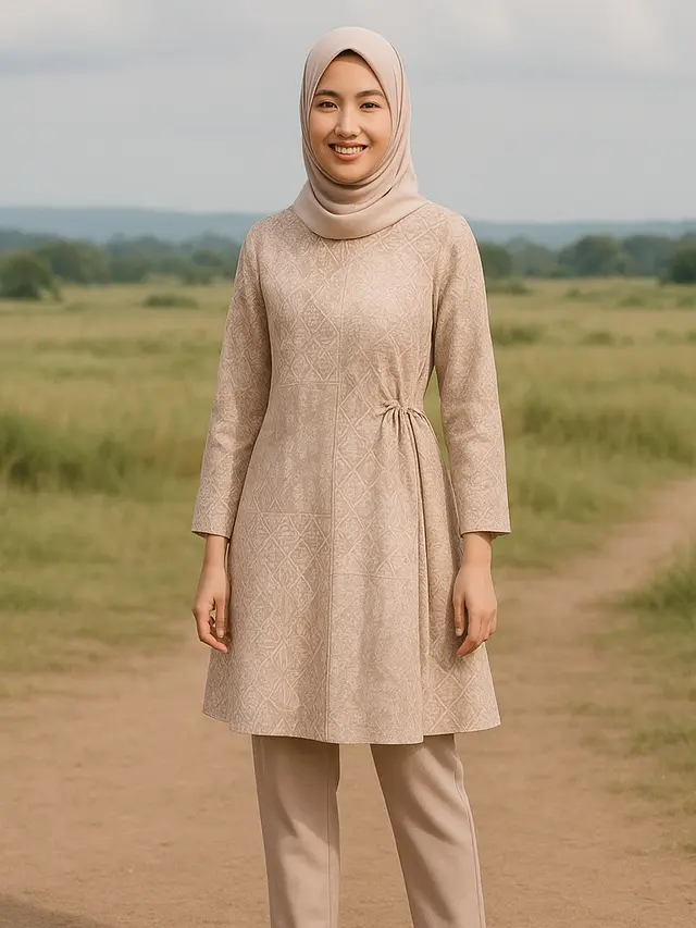 Contoh Model Tunik Tali Samping/ChatGPT