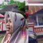 Emak-Emak Dihukum Baca Pancasila. Instagram/@video_medsos Â©2020 Merdeka.com