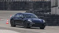 Insinyur Porsche akan menggarap desain atap Panamera menjadi semakin aerodinamis.