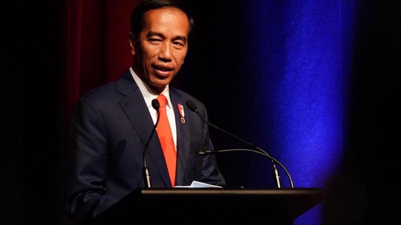 Presiden Jokowi menyapa Warga Negara Indonesia (WNI) di Amopura Gathering, Museum Te Papa, Selandia Baru, Senin (19/3/2018) (Dok. Istana Negara)
