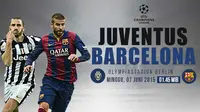 Juventus vs Barcelona (Liputan6.com/Sangaji)