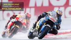 Jack Miller berhasil menjuarai MotoGP Assen, Belanda dengan mengalahkan Marc Marquez. Sementara Valentino Rossi gagal finis usai terjatuh.