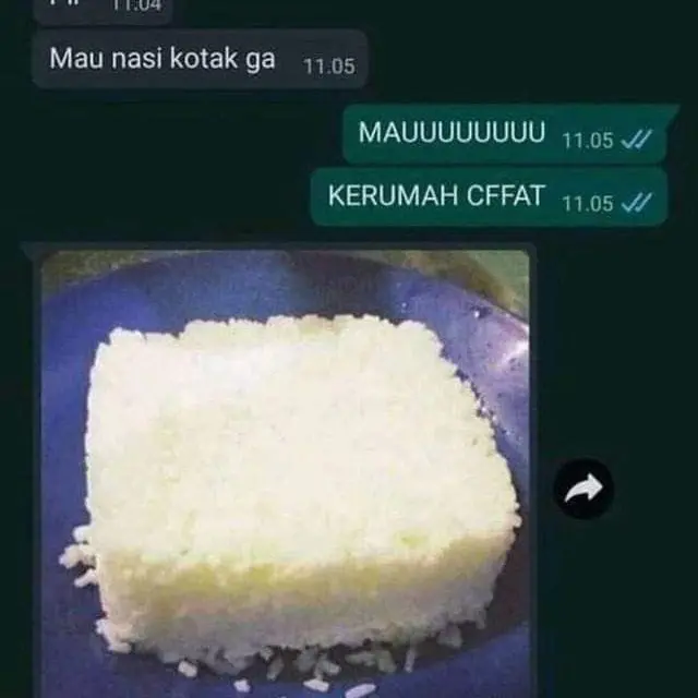6 Potret 'Nasi Kotak' Ini Bikin Tepuk Jidat, Sesuai dengan Definisi Sebenarnya