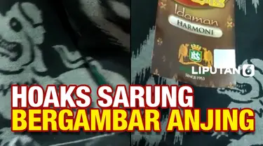 Benarkah Ada Sarung Bergambar Anjing?