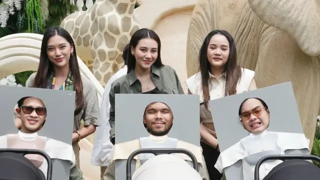 Aaliyah Massaid Saat Gender Reveal Alyssa Daguise pakai baju hijau. [@aaliyah.massaid]