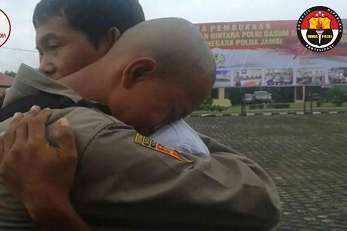 Kisah Fikri, Anak Suku Dalam yang Lolos Seleksi Bintara Polisi
