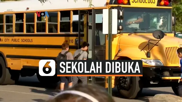 VIDEO: Trump Tuntut Sekolah Buka Lagi, Orangtua Khawatir