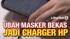 Sebuah perusahaan di Taiwan merubah limbah masker Covid-19 menjadi charger portable handphone. Langkah ini dinilai bisa mengurangi meningkatnya polusi sampah medis akibat pandemi.