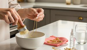 Bersihkan Emas Perhiasan di Rumah (Image by Gemini AI)