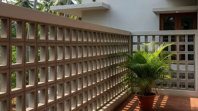 Model Dinding Teras Rumah di Desa (Image by Gemini AI)