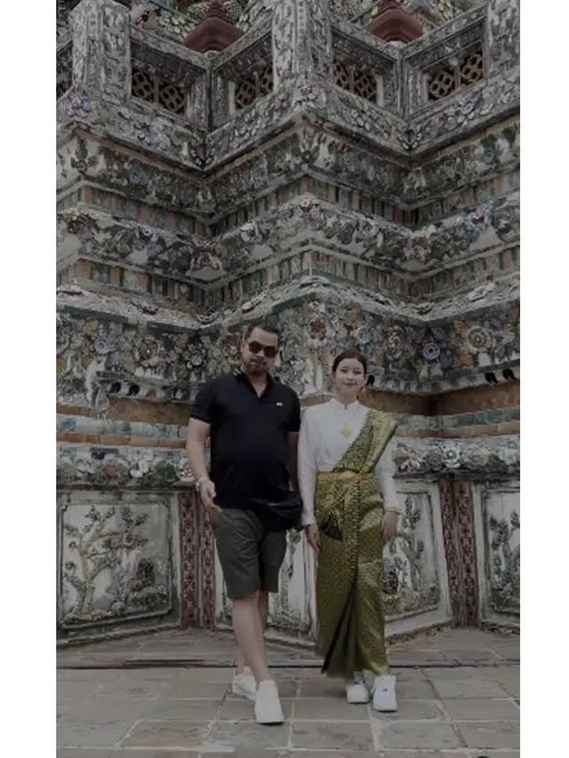 6 Potret Sultan Djorghi dan Aquene Aziz Trip ke Bangkok, Ayah dan Anak Kompak