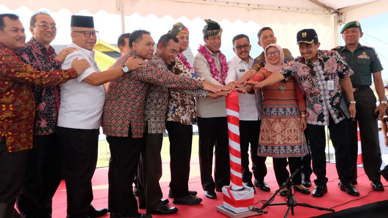 Kementerian PUPR Tuntaskan Bendungan Sei Gong