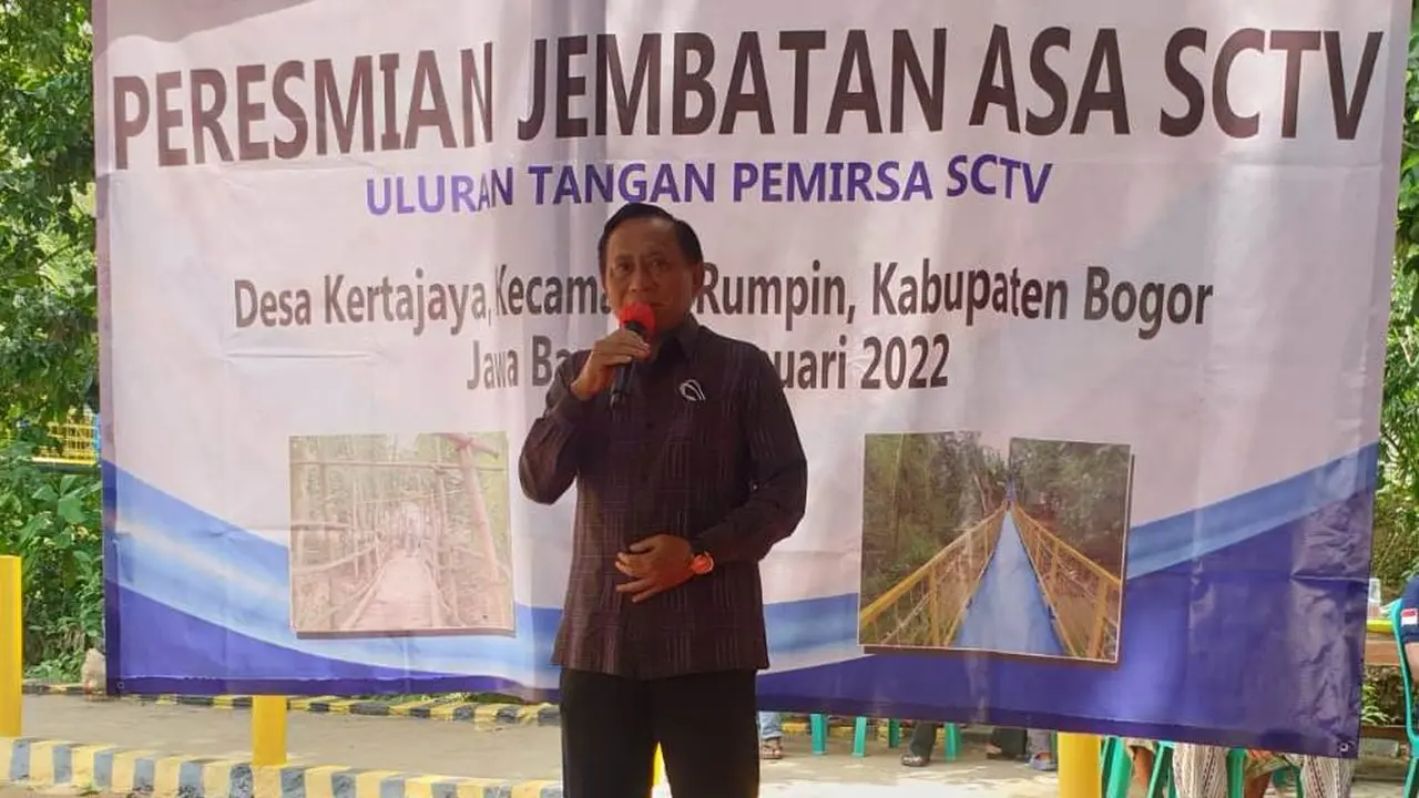 SCTV Resmikan Jembatan Asa Ke-26