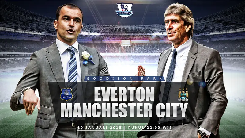 Prediksi Everton vs Manchester CIty (Liputan6.com/Yoshiro)