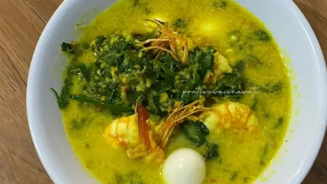 Resep gulai pakis udang. (dok. Cookpad @pratiwiwaisnawati)