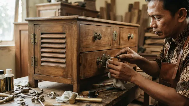 Tanda Furnitur Lama Lebih Baik Diperbaiki Daripada Dibuang