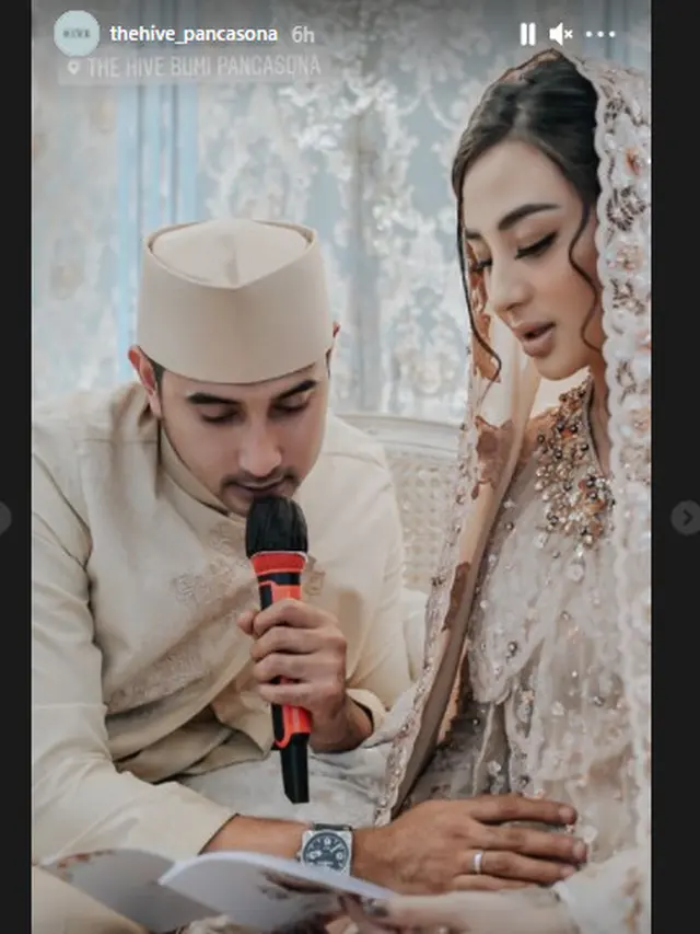 6 Momen Acara Syukuran 4 Bulanan Kehamilan Margin Wieheerm, Berlangsung Khidmat