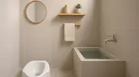 10 Desain Kamar Mandi Minimalis 2x2 Kloset Jongkok dan Bak Mandi, Kecil, Nyaman dan Estetik di 2025