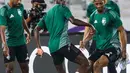Pada pertemuan sebelumnya, timnas Indonesia dan Arab Saudi bermain imbang pada laga yang digelar di Stadion King Abdullah Sports City. (Liputan6.com/Angga Yuniar)