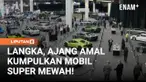 Deretan mobil sport dan kendaraan mewah seperti Porsche dan Jaguar menjadi daya tarik utama dalam acara The Gallery, sebuah ajang penggalangan dana untuk bank makanan lokal di Detroit.