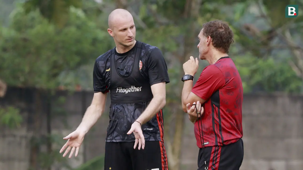 Foto: Persija Jakarta Matangkan Taktik Jelang Bergulirnya Liga 1 Musim 2022 / 2023