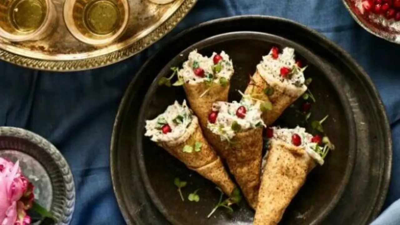 Cemilan Idul Fitri: Ayam Mini Mudah, Delima. dan Parsley Shawarma