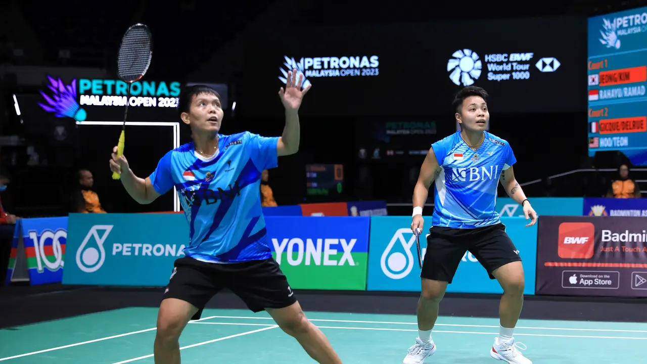 Apriyani Rahayu/Siti Fadia Silva Ramadhanti - Malaysia Open 2023