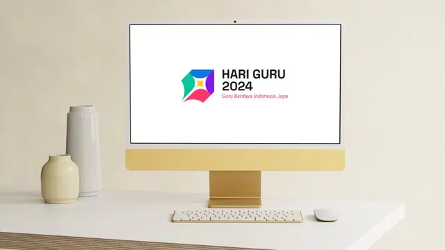 Logo Hari Guru 2024 versi Kemenag