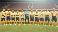 Persibo Bojonegoro melaju ke semifinal Piala Dirgantara 2017. (Liputan6.com/Switzy Sabandar)