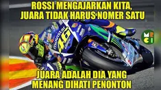 Jorge Lorenzo sudah memastikan diri menyabet titel juara dunia MotoGP 2015. Namun, respons di media sosial seperti kurang senang dengan kemenangan Lorenzo. Meme tentang MotoGP pun bermunculan. (Istimewa)