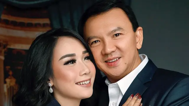FOTO: Sepuluh Bulan Menikah, Ahok dan Puput Nastiti Pamerkan Foto Pernikahan