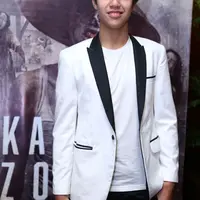El Jalalludin Rumi menghadiri premiere film 'Kampung Zombie'. Foto: Akrom Sukarya